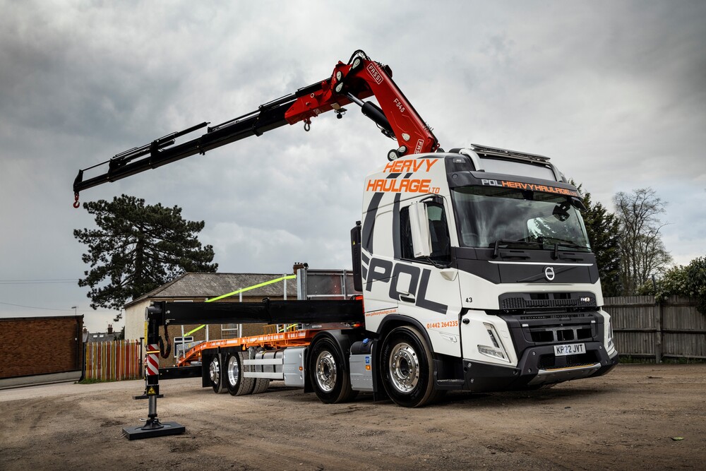 NEW FASSI F545RA FOR POL HEAVY HAULAGE