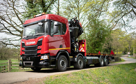 FIRST CCT BUILD FOR A. RHODES HAULAGE