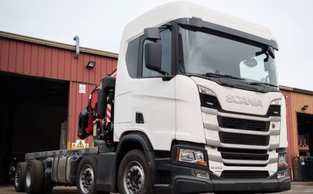 NEW STOCK CRANE VEHICLE