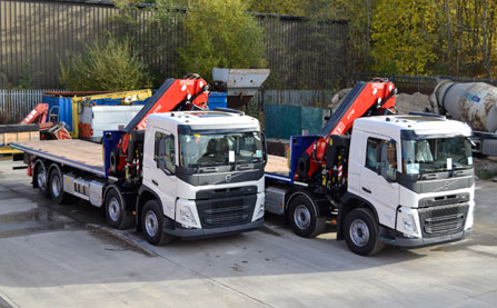 SIX NEW FASSI CRANES ADDED TO NIXON HIRE FLEET