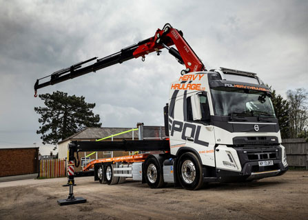NEW FASSI F545RA FOR POL HEAVY HAULAGE - gallery 1