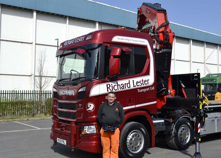 FASSI AGAIN FOR RICHARD LESTER TRANSPORT - gallery 1